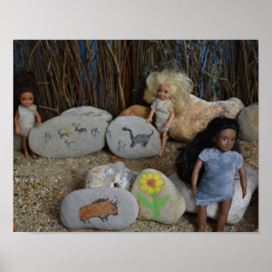 Prehistoric Art Exhibition.  poster