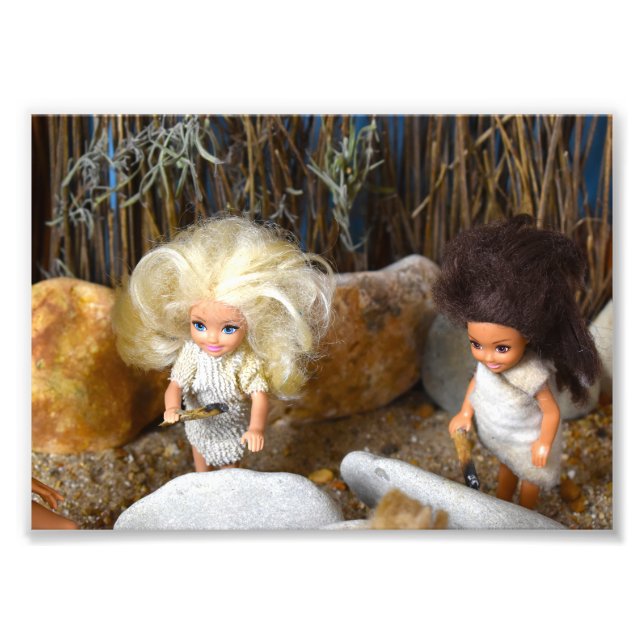 Prehistoric Art School. Photo Print (Front)