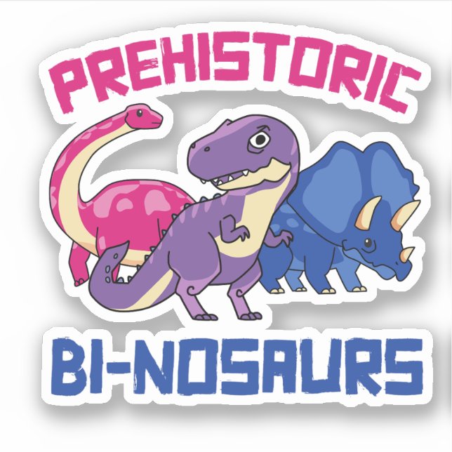 Prehistoric Binosaurs Bi-nosaurs (Front)