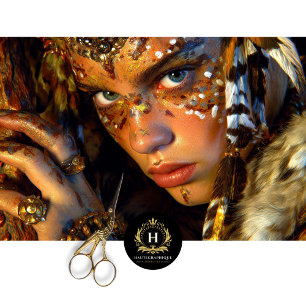 Prehistoric Cavewoman Warrior Earth Decoupage Tissue Paper