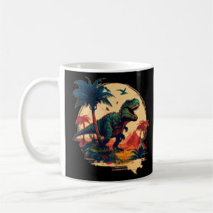 Prehistoric Cretaceous Dinosaurs Jurassic Tyrannos Coffee Mug
