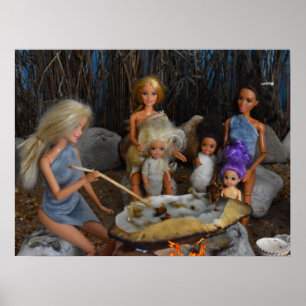 Prehistoric Dolls. Poster