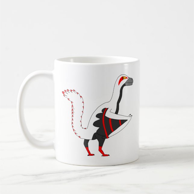 Prehistoric Energy Archaeopteryx Bird Dino Mug (Left)