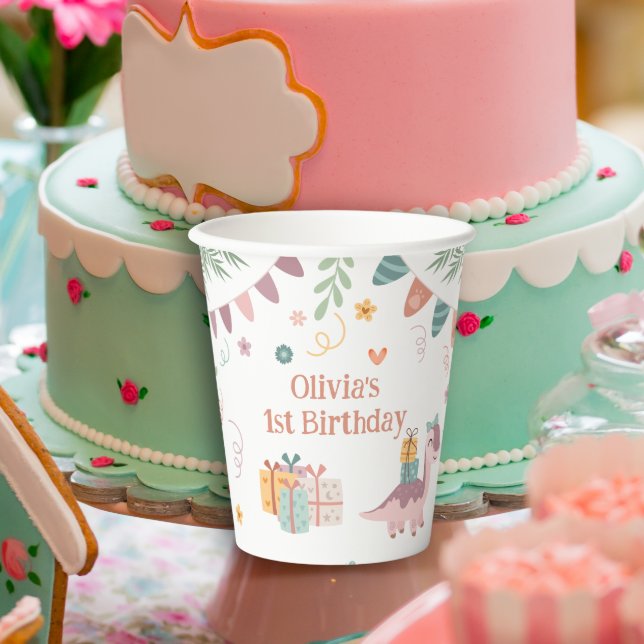 Prehistoric Fun Dino Party Cups (Creator Uploaded)