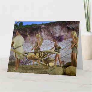 Prehistoric Living. Card
