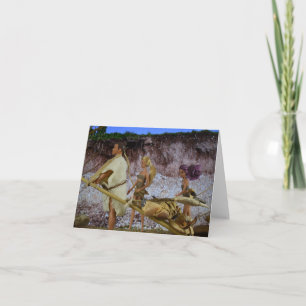Prehistoric Living. Card