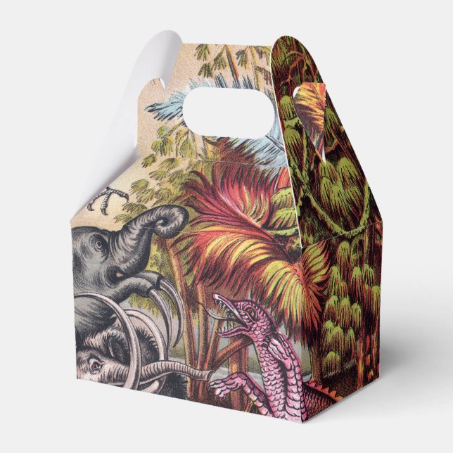 Prehistoric Playground Favour Box (Front Side)