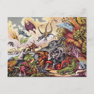 Prehistoric Playground Postcard