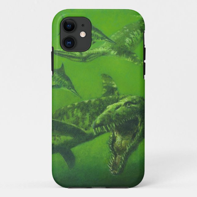 Prehistoric Pliosaur iPhone 5 Case-Mate Case-Mate iPhone Case (Back)