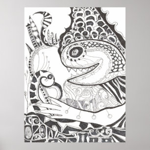 Prehistoric Predator Poster
