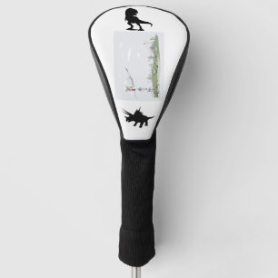 Prehistoric Reptile graphic image  Golf Head Cover