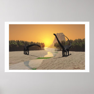 PREHISTORIC RIVER PRINT