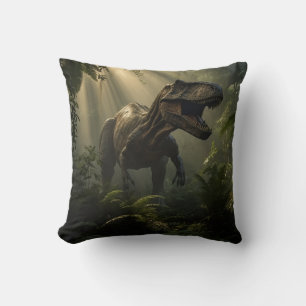 Prehistoric Roar Dinosaur T-Rex Cushion