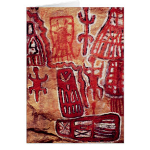 Prehistoric rock painting