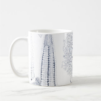 Prehistoric Sea Life - Crinoids, Ophiura Coffee Mug