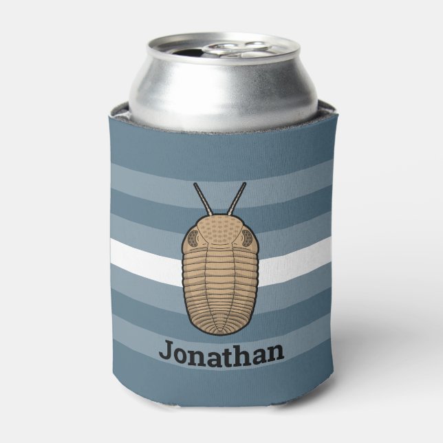 Prehistoric Trilobite Can Cooler (Can Front)