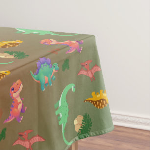 Prehistorisch Feestje – Dinosaurus Tafelkleed - Tablecloth