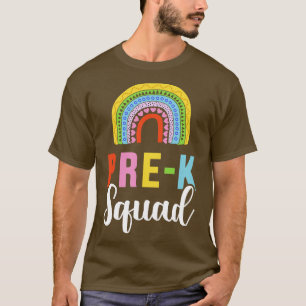 Prek squad team for first day of preschool kids an T-Shirt