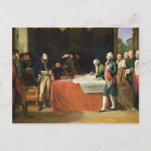 Preliminaries of the Peace Signed at Leoben Postcard