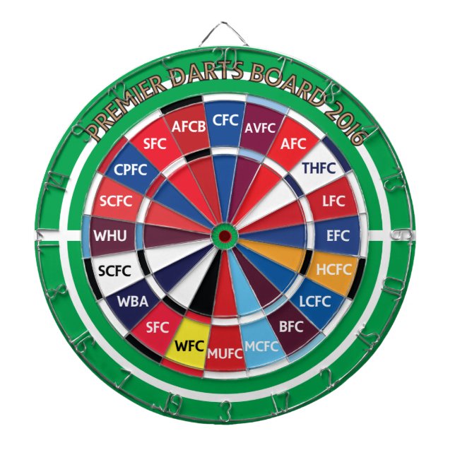 Premier Darts Board 2016 - Target Practice Dartboard (Front)