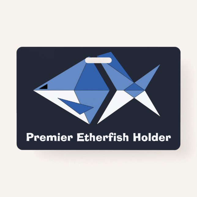 Premier Etherfisher ID ID Badge (Front)