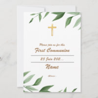 Première Communion - Rameaux oliviers