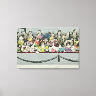 Premiere Loge d'un theatre Canvas Print