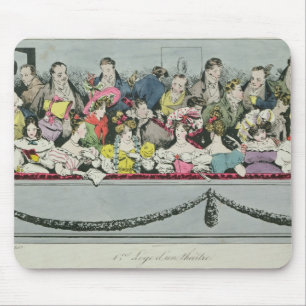 Premiere Loge d'un theatre Mouse Mat
