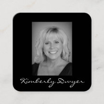 Premium 2.5  X 2.5 Photo BUSINESS CARD