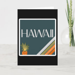 Premium Aloha State Vintage Hawaiian Islands Vacat Card