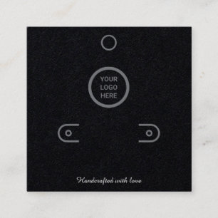 Premium Black Earrings Holder Jewellery Display Ca Calling Card