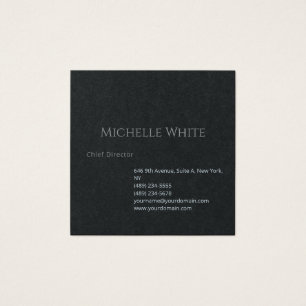 Premium Black Plain Elegant Professional Modern