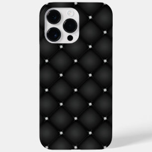 Premium Black Square Pattern Case-Mate iPhone 14 Pro Max Case