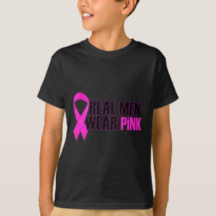 Premium Breast Cancer Awareness Real Men Wear Pink T-Shirt