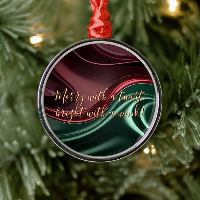 Premium Christmas ornament in stylish graphic (Tree)