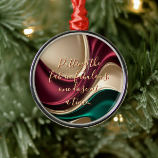Premium Christmas ornament in stylish graphic