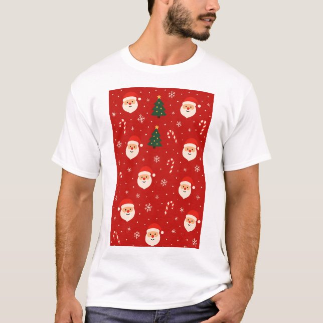 Premium Christmas T-Shirt for Men – Perfect Holida (Front)