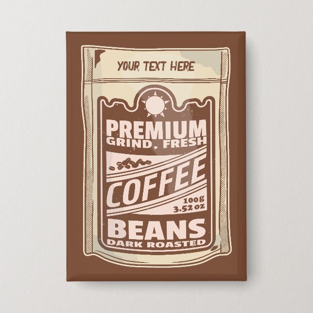 Premium coffee beans food poster cafe Barista (Front)
