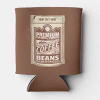 Premium coffee beans food poster cafe Barista