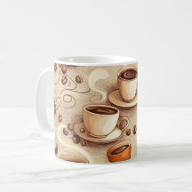 Premium Coffee Lover Mug | Aesthetic Wrap Design