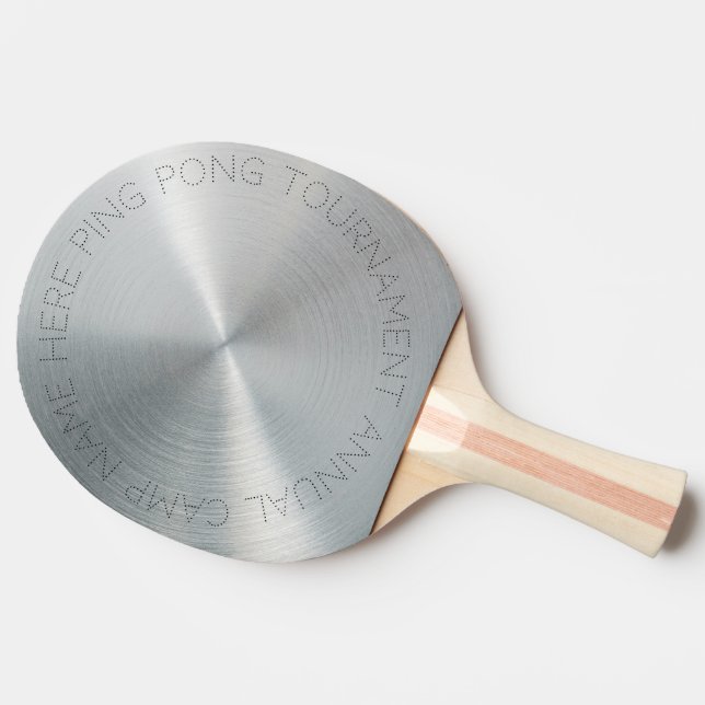 Premium Customised Table Tennis Gear Ping Pong Paddle (Back Side)