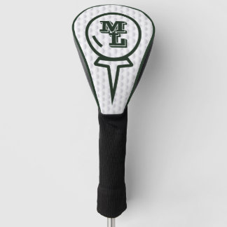 Premium Design - Personalised Monogram (Green) Golf Head Cover