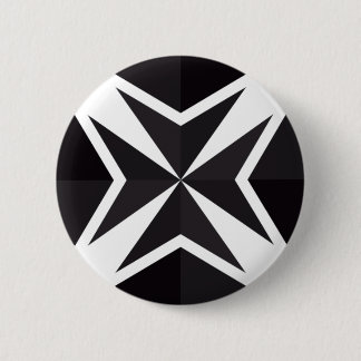 Premium Dim Grey Black 6 Cm Round Badge