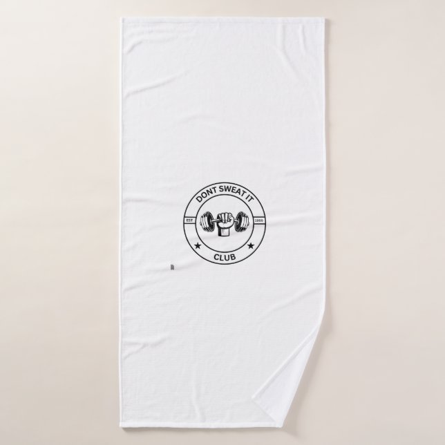 Premium dont sweat it workout gym sports towel (Bath Towel)