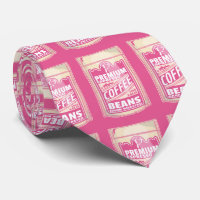 Premium espresso coffee beans pink food pop art