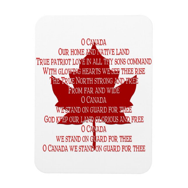 Premium Flexi Canada Magnet Canada Souvenir (Vertical)