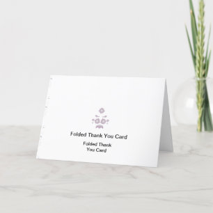 Premium Folded Gratitude Cards