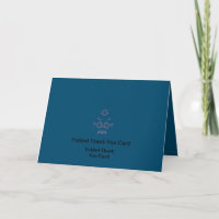 Premium Folded Thank You Cards