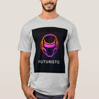 Premium Futuristic logo t-shirt for your brand :)