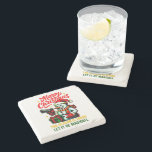 Premium Gangster Snowman Edgy Home Unique Christma Stone Coaster<br><div class="desc">Protect your surfaces with style and attitude this season using the OPTIVEXOJ "Gangster Snowman" Stone Coaster. Crafted from natural, absorbent stone, this coaster is not only a highly practical piece of premium home décor but also an absolute conversation starter. The vivid, edgy illustration of our snowman makes this a unique...</div>